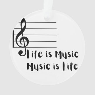 La vie est la musique, la musique est la vie sur u