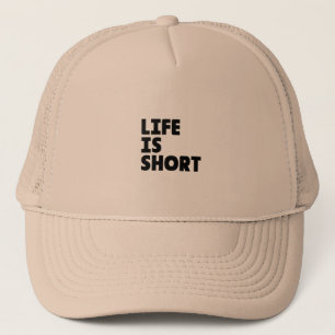 La vie est le meilleur casquette personnalisé cour