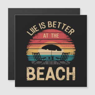 La vie est meilleure à la plage, ambiance vacances