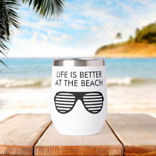 La vie est meilleure à la plage cadeau de retraite
