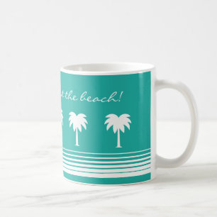 La vie est meilleure à la plage mug drôle pour la