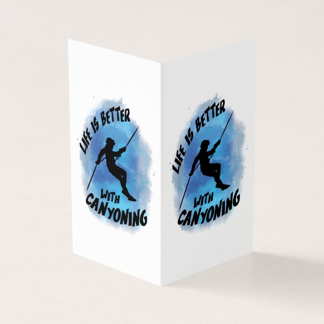 La vie est meilleure avec Canyoning Canyoneer Wate (Outside)