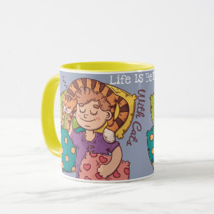 La Vie Est Meilleure Avec La Mug Des Chats