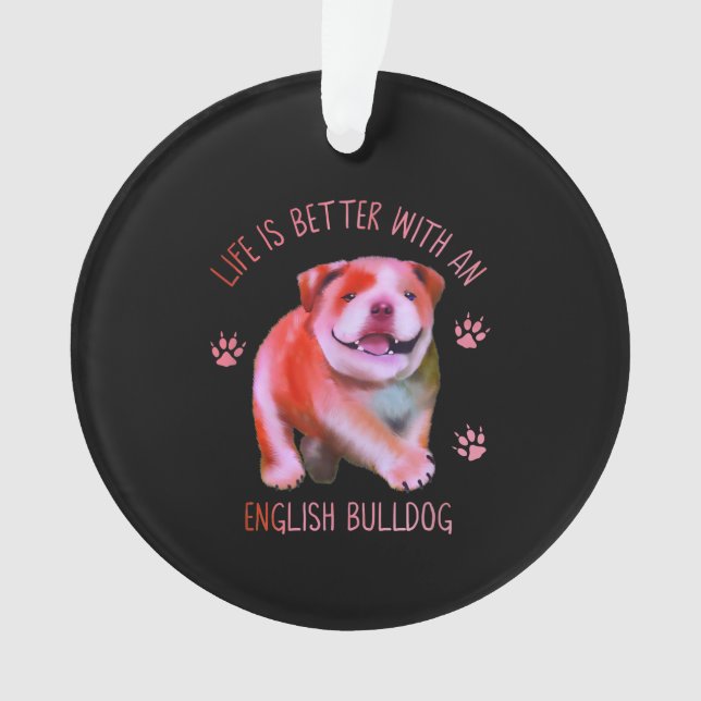 La Vie Est Meilleure Avec Le Chien-Putain Anglais  (devant)
