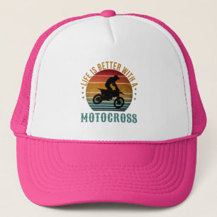 LA VIE EST MEILLEURE AVEC UN CASQUETTE DE CAMIONNE
