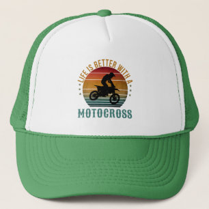 LA VIE EST MEILLEURE AVEC UN CASQUETTE DE CAMIONNE