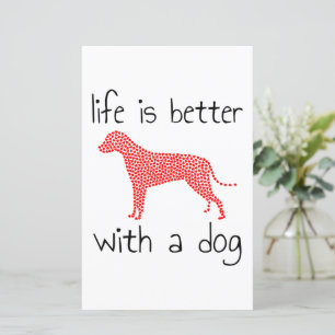 La vie est meilleure avec un chien - Amoureux des