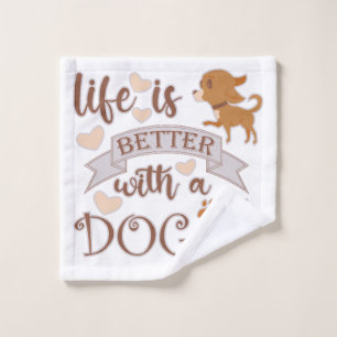 La vie est meilleure avec un chien citation drôle