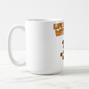 La vie est meilleure avec un mug de chien teckel