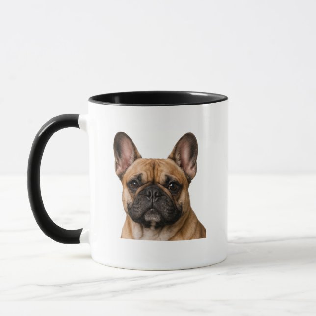La vie est meilleure avec un mug Frenchie (Gauche)