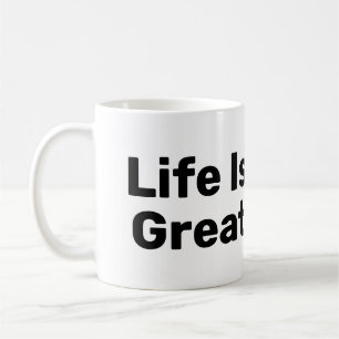 La Vie Est Super Avec La Mug De Café