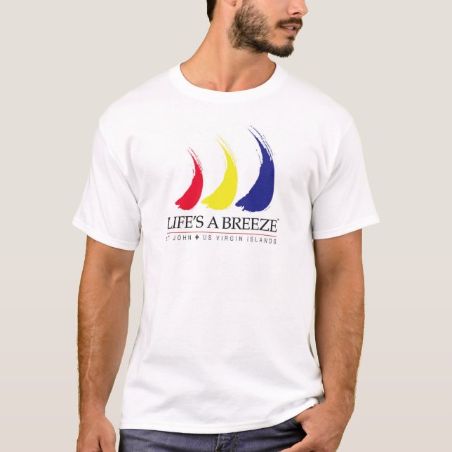 La vie est un Breeze®_Paint-The-Wind_St. T-shirt (Devant)