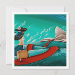 La Vie Est Un Livre Ouvert - Mini Impression