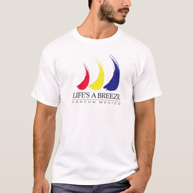 La vie est un T-shirt de (Devant)