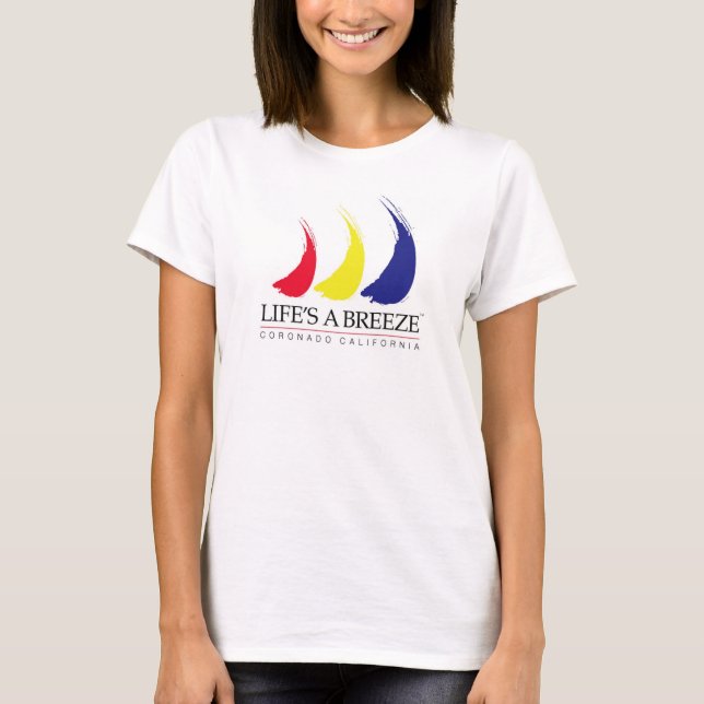 La vie est un T-shirt de (Devant)