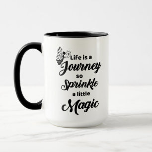 La vie est un voyage Combo Mug