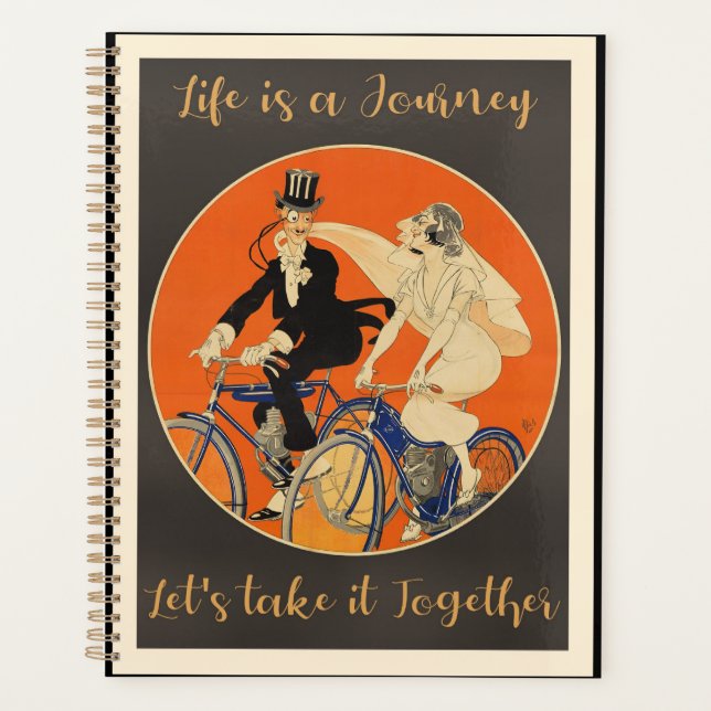 La vie est un voyage, l'amour, (Devant)