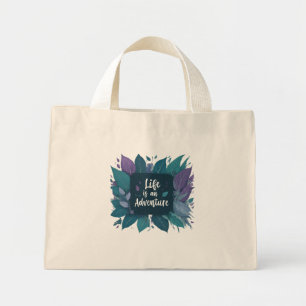La vie est une aventure - Petit Sac fourre-tout