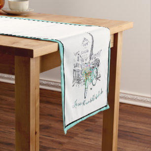 La vie est une belle balade chemin de table court