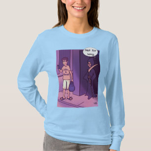 La vie est une bonne T-shirt à long feutre pour fe