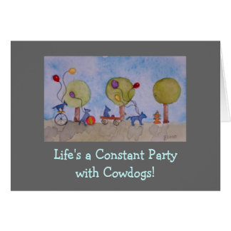 la vie est une partie, la vie est une vache