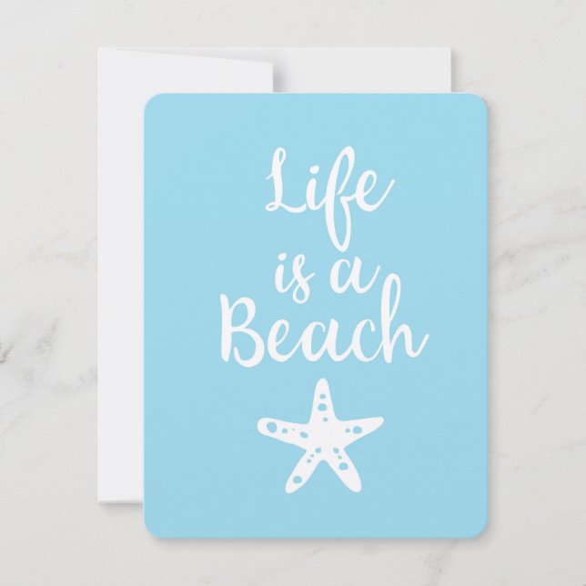 La vie est une plage (Devant)