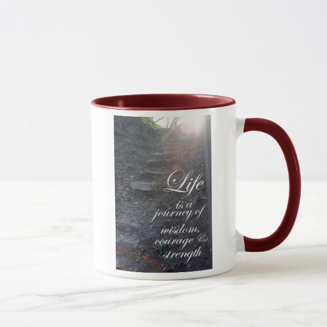 La vie est une tasse de café inspirée de citation (Droite)