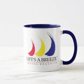 La vie est une tasse de plage de