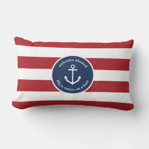 La vie marine rayée est meilleure sur un coussin d