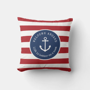 La vie marine rayée est meilleure sur un coussin d