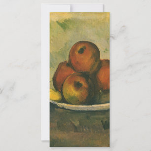 La vie morte avec les pommes par Paul Cezanne