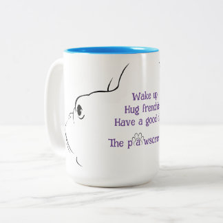 La vie pawsome French Bulldog Silhouette Mug