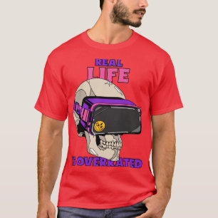 La vie réelle est surfait Tshirt Gamer