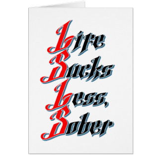 La vie suce moins, sobre