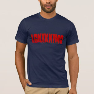 La vie" T-shirt rêveur "rouge de Lokixximo