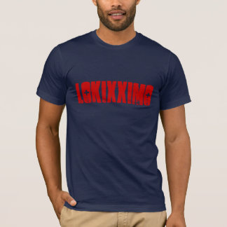La vie" T-shirt rêveur "rouge de Lokixximo