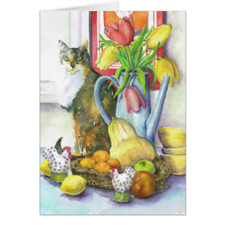 La vie toujours avec le chat