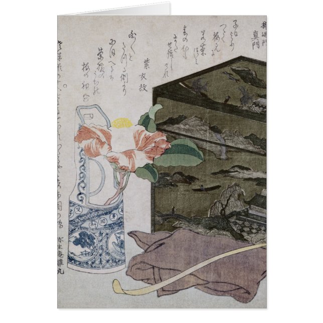 La vie toujours avec un Camelia, c.1820 (Devant)
