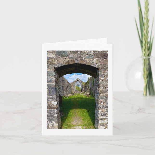 La Vieille Abbaye - Carte de l'Irlande (Devant)