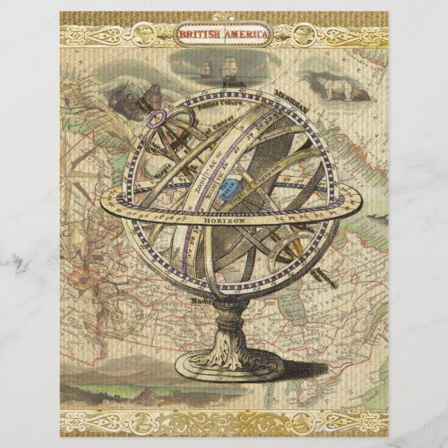 La vieille Amérique britannique Explorez la carte  (Devant)