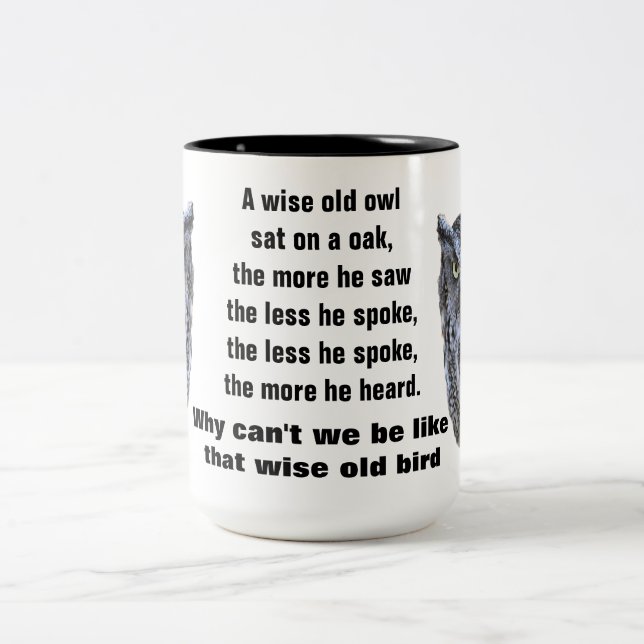 LA VIEILLE TASSE WISE OWL (Centre)