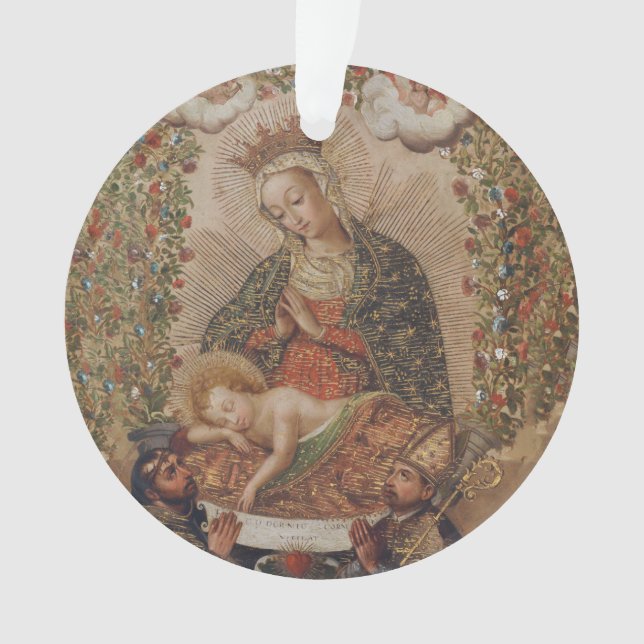 La Vierge adorant le Christ Enfant Noël (devant)
