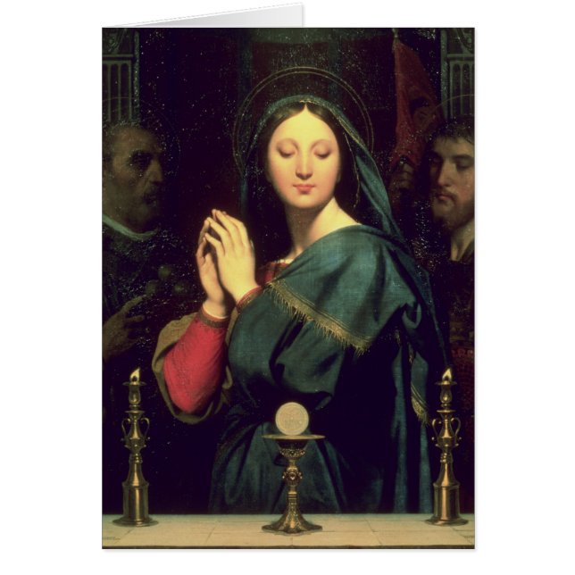 La Vierge avec le centre serveur, 1841 (Devant)