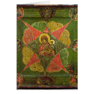 La Vierge de Bush brûlant, du mont Athos