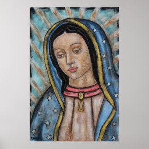 La Vierge de Guadalupe - affiche
