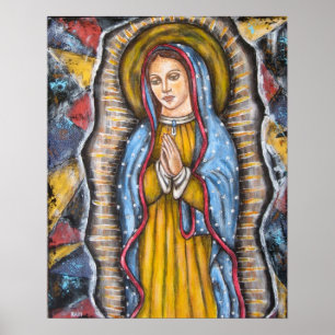 La Vierge de Guadalupe - affiche