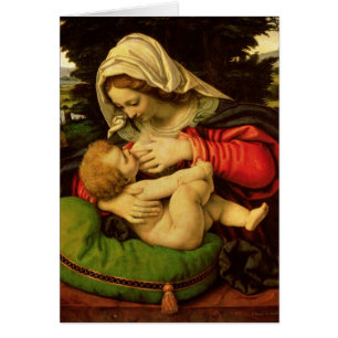 La Vierge du coussin vert, 1507-10