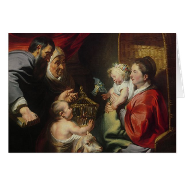 La Vierge et l'enfant (Devant horizontal)