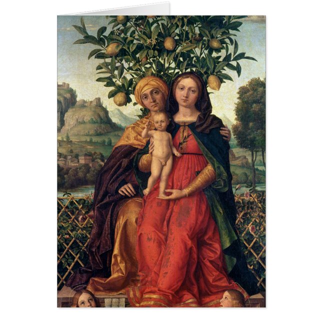 La Vierge et l'enfant avec St Anne, 1510-18 (Devant)