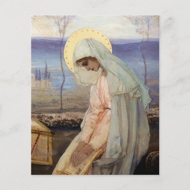 « La Vierge Marie » par Mikhail Nesterov (Devant)
